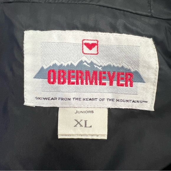 VINTAGE OBERMEYER JUNIORS Rain/SKI Jacket XL - Picture 6 of 11